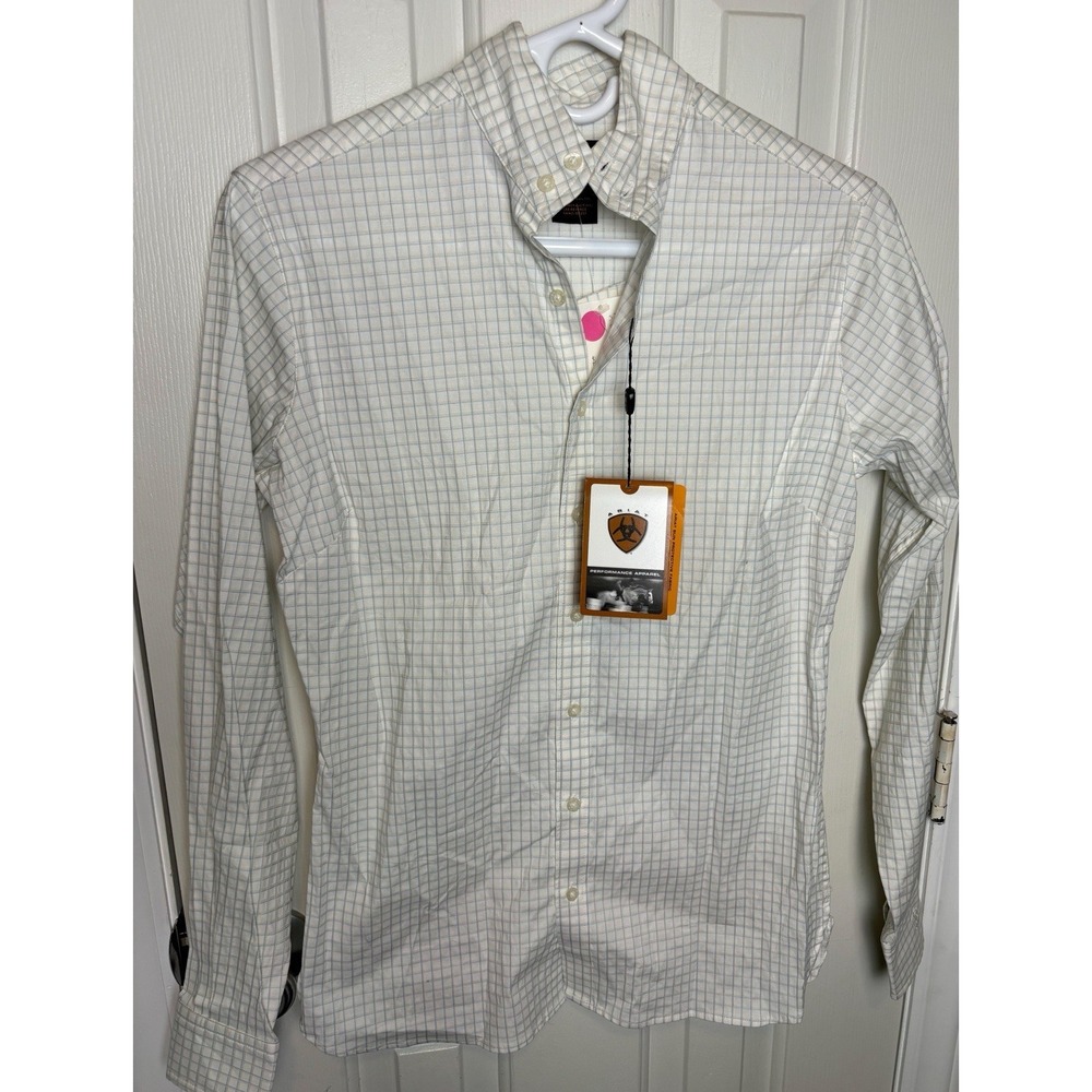 ARIAT English Show Shirt Women's 32 Pro Series Equestrian Horse Riding